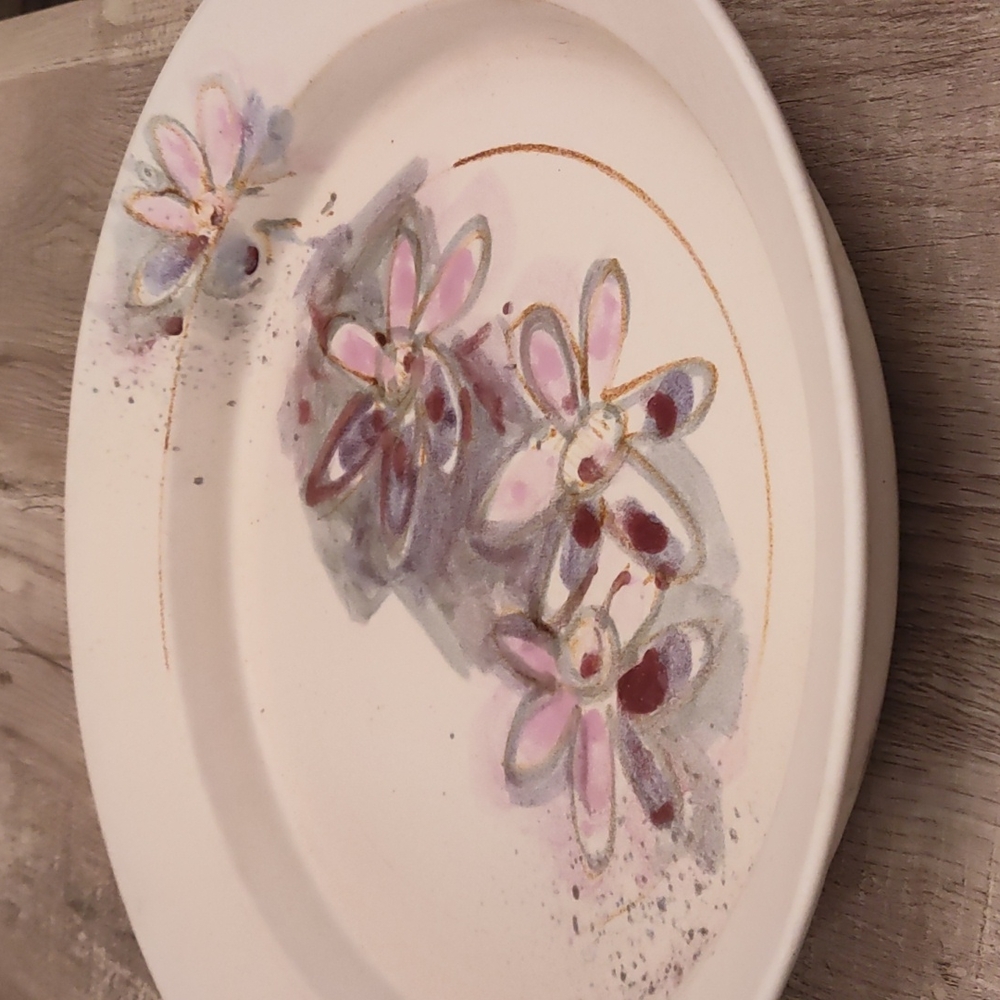 Pottery Studio Decorative Ceramic Plate